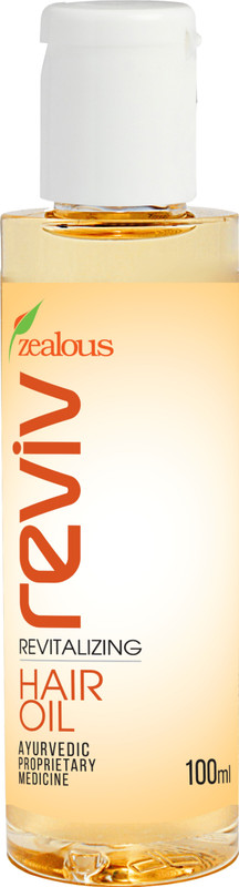 zealous REVIV, Revitalizing hair oil, stop hair fall, strengthen hair, 100ml Hair Oil(100 ml)