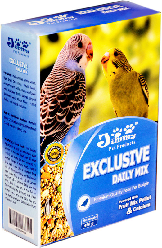 Jimmy Exclusive Daily Mix Food For Finch 0.07 kg (2x0.04 kg) Dry Adult Bird Food