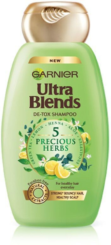 Garnier Ultra Blends Shampoo, 5 Precious Herbs(175 ml)