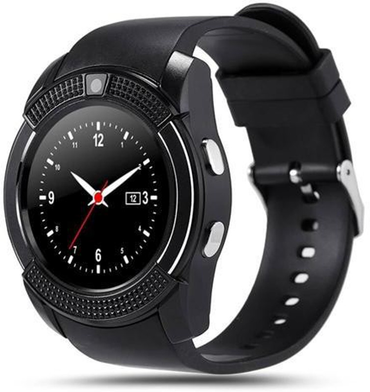 lipi V8 BLUETOOTH WITH GSM Smartwatch(Black Strap FS)