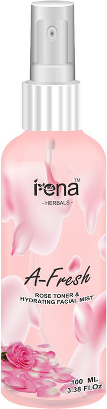 iena A-Fresh Rose Toner & Hydrating Facial Mist for Skin to Hydrate, Glow skin & Natural Makeup Remover(100 ml)