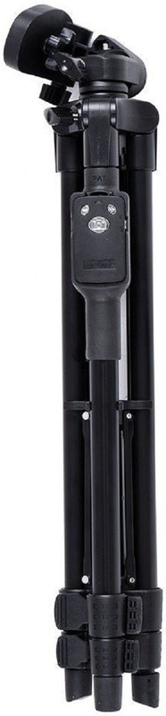 QUEZIL 5208 P.Pro tripod for mobiles and camera Monopod(Black, Supports Up to 2500 g)