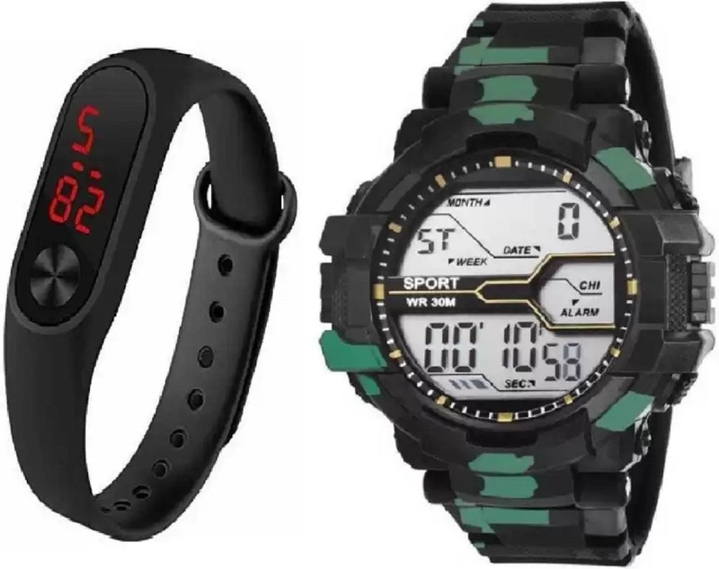 blutech Digital Military and smart Digital Watch  - For Boys