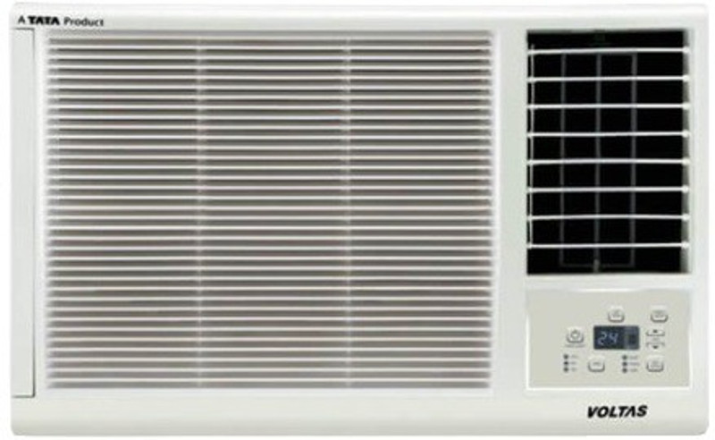 Voltas 0.75 Ton 3 Star Hot and Cold Window Inverter AC - White(103 LZF, Copper Condenser)