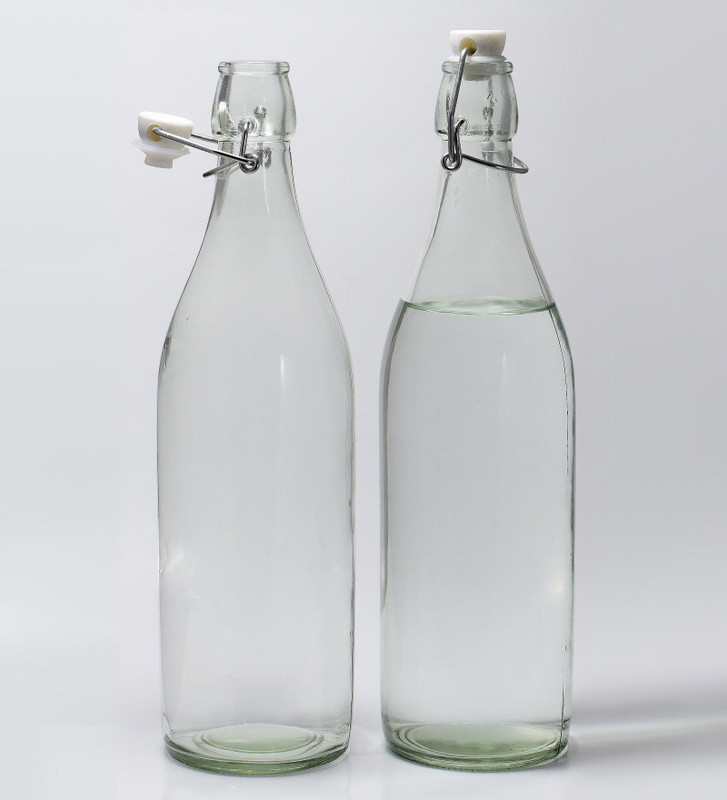 somenew Refrigerator,, water 1000 ml Bottle(Pack of 2, Clear)