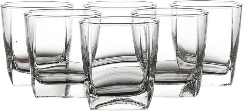 creative interior cg-062 Glass Set(Glass, 195 ml, Clear, Pack of 6)