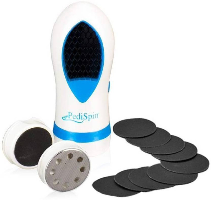 V&G V&G Pedi Spin Callus Remover Massager (White/Blue)(1 ml, Set of 3)