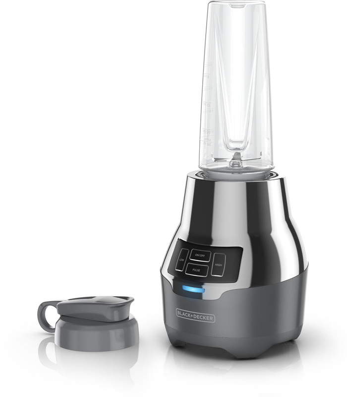 Black & Decker 2C69UG5AKXHP PowerCrush PowerCrush Personal Quiet Blender 500 Juicer Mixer Grinder(Stainless Steel, 1 Jar)