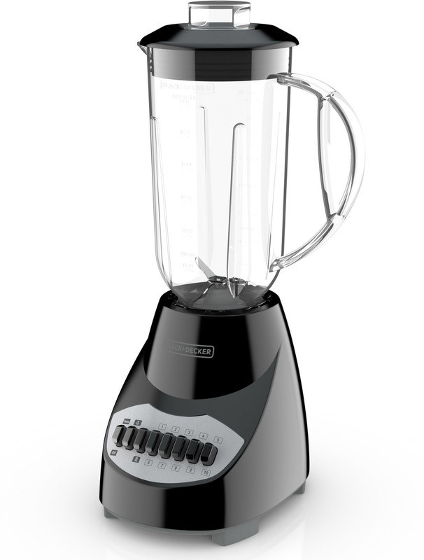 Black & Decker 6709K5NXX96Q 6-Cup 10-Speed Blender Black BL2010BPA 500 Juicer Mixer Grinder(Black, 1 Jar)