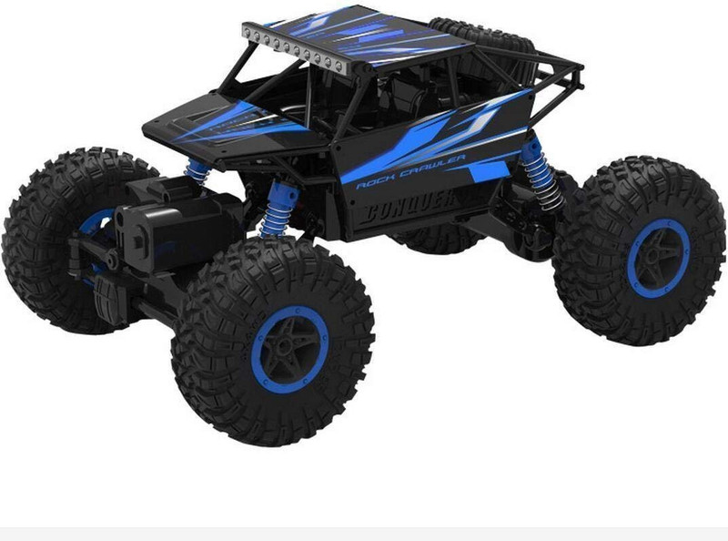 skediz 1:18 Rechargeable Rock Crawler 4WD 2.4 Ghz 4x4 Rally Car RC Monster(Multicolor)
