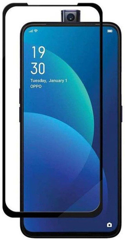 onlinecart Edge To Edge Tempered Glass for OPPO F11 Pro, OPPO K3, Realme X(Pack of 1)