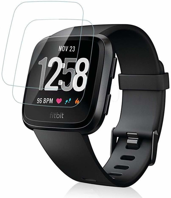 oesis Tempered Glass Guard for Fitbit versa pack of 2