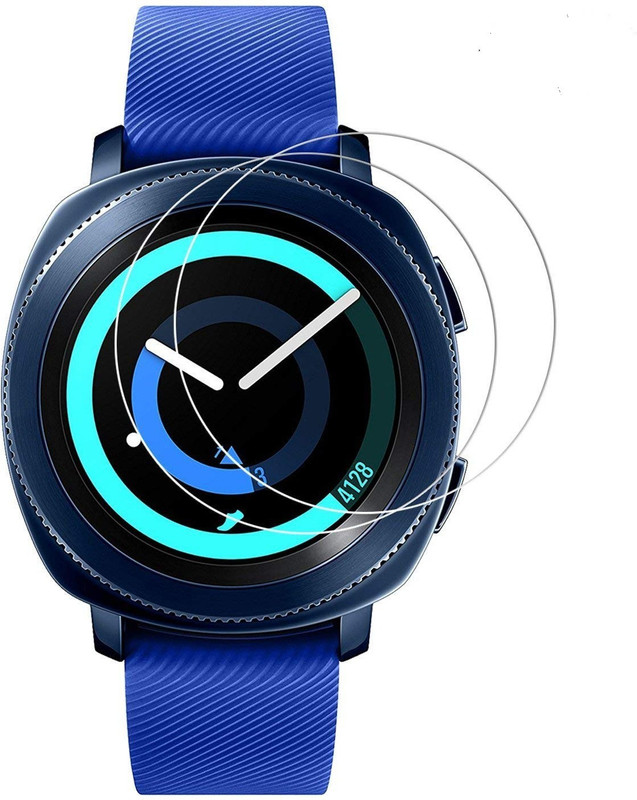 oesis Tempered Glass Guard for samsung gear sport watch pack of 2