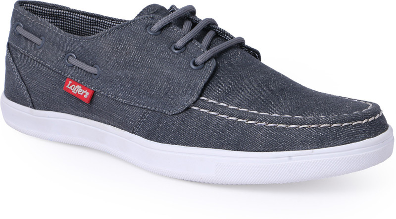 pery pao Boat Shoes For Men(Grey)
