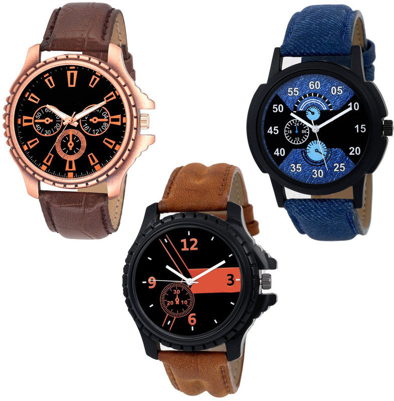 fotoablearc 90-91-92 New Best Artist Designer Combo Watch For men & women Combo of 2 Analog Watch - For Men Analog Watch  - For Men