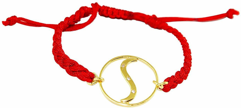 khnfashion Brass Cubic Zirconia Gold-plated Bracelet