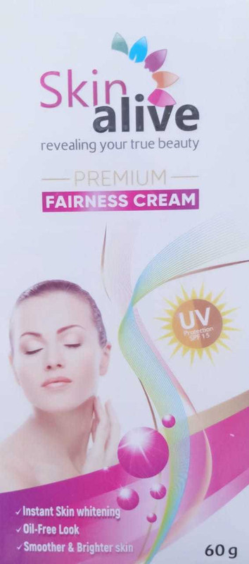 skin alive Fairness Cream(60 g)