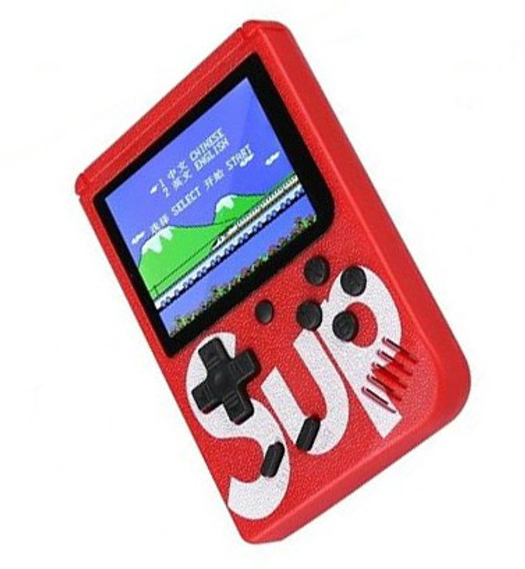 Venko SUP 400 in 1 Games Handheld Classical Video Game Gamebox g7 with TV output Gaming console ideal for Children,adults/8 GB with Mario/Super Mario/DR Mario/Contra/Turtles and other 400 Games (Multicolor) NA GB withMario, and other 400 Games, DR Mario, Turtles, Super Mario, FIFA14, Contra(Multicol
