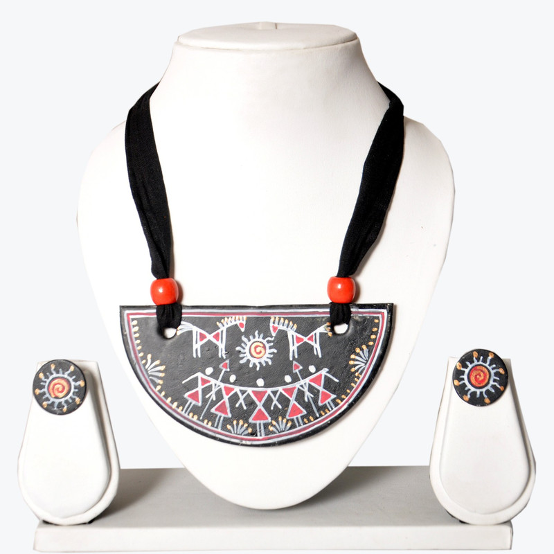 amorucio Fibre Jewel Set(Multicolor)