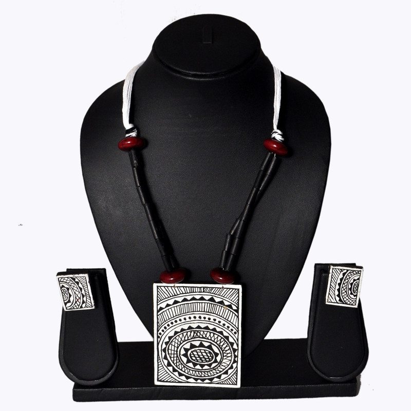 amorucio Wood Jewel Set(Multicolor)