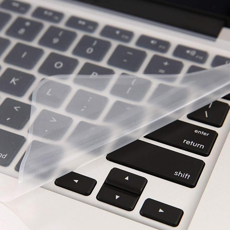 Fedus Clear Soft Keyboard Protector Cover Skin for All Laptop 15.6 Inch Laptop Keyboard Skin(Transperent)