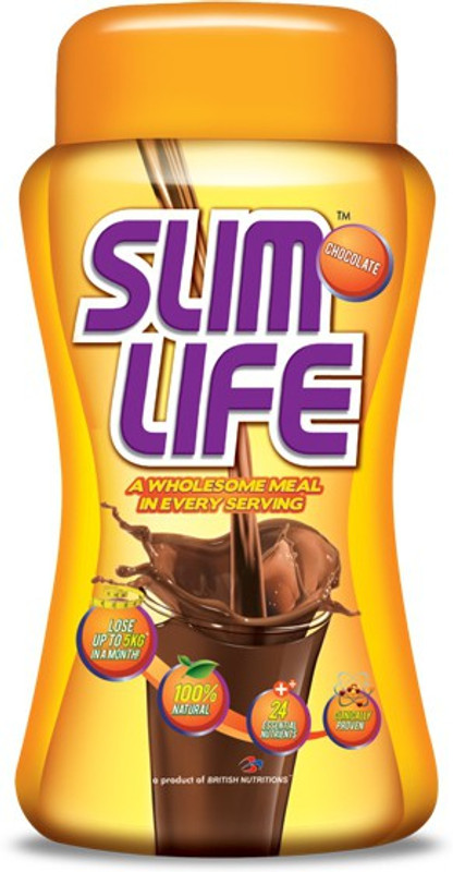 british nutritions Slimlife Protein Blends(500 g, Chocolate)