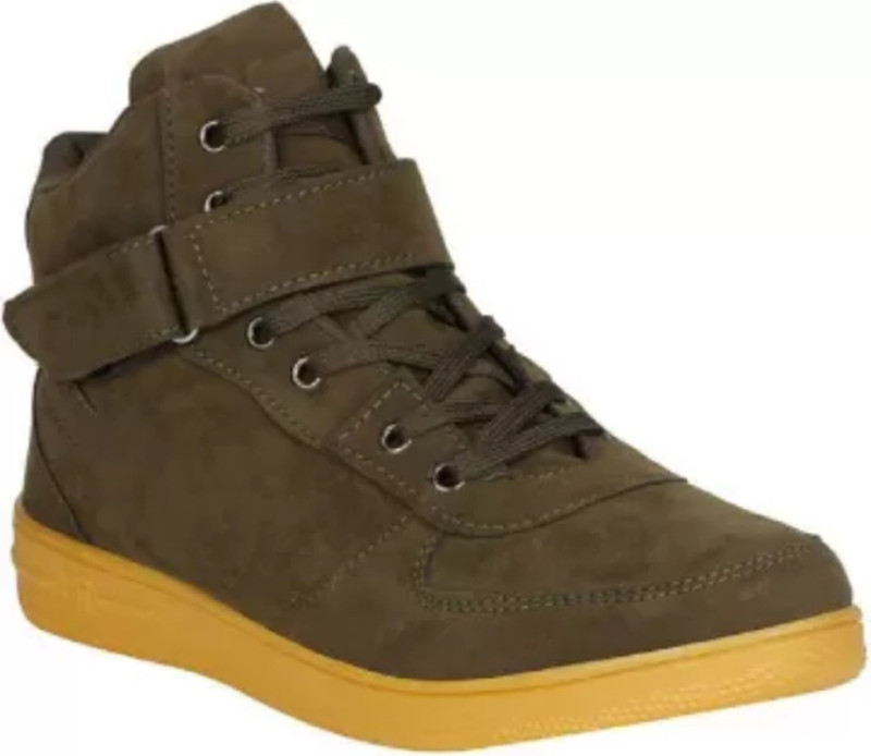 ego by ns MEH_9429 Boots For Men(Green)