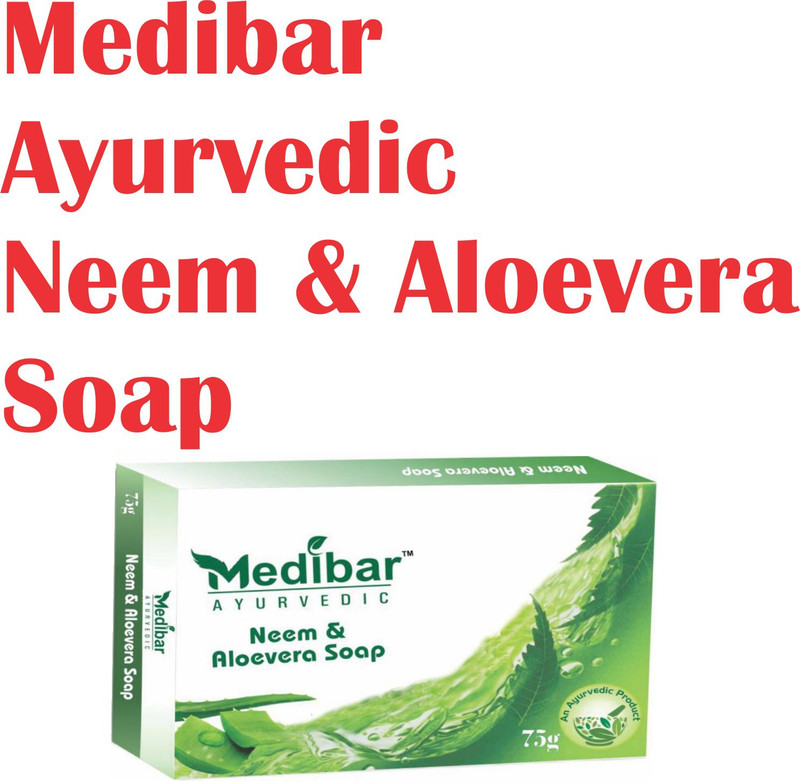 medibar Ayurevedic Neem & Aloevera Soap(900 g, Pack of 12)