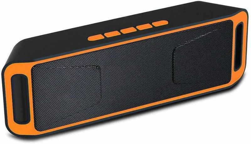 little monkey Stereo Sound K32 Wireless Bluetooth Music Player Speaker Portable 5 W Bluetooth Laptop/Desktop Speaker(Orange, 4.1 Channel)