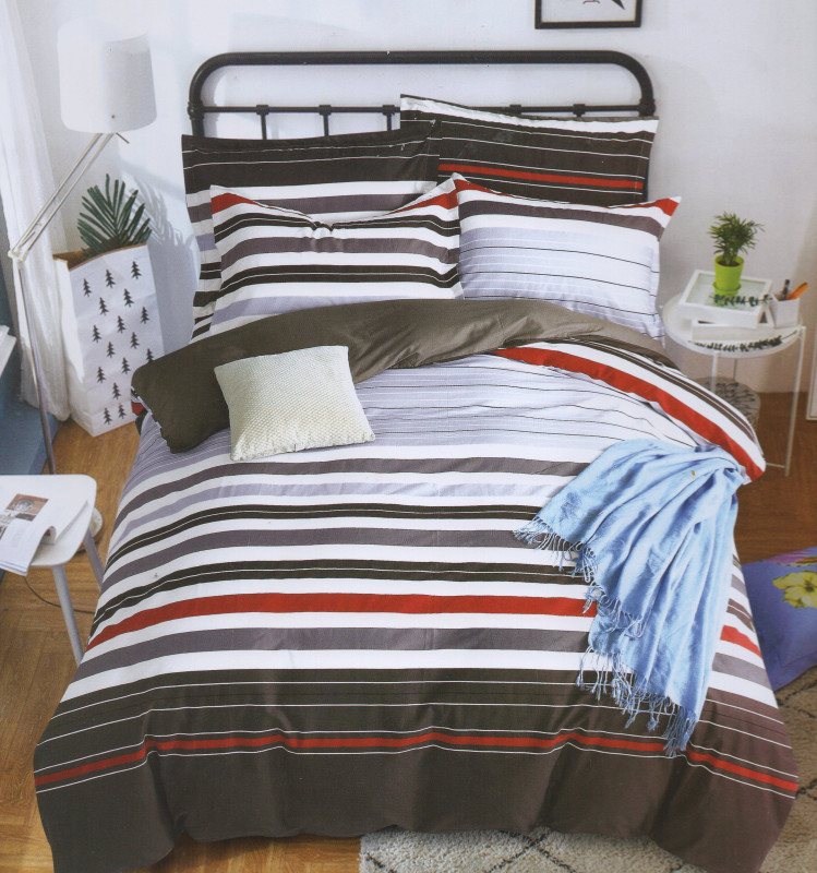 wrap 200 TC Cotton Double 3D Printed Bedsheet(Pack of 1, White)