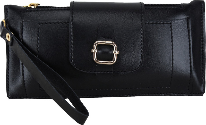 samy fashion Casual Black  Clutch