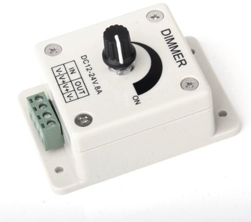 SUKHAD Switch Brightness Controller 8 A Step Dimmer(White)
