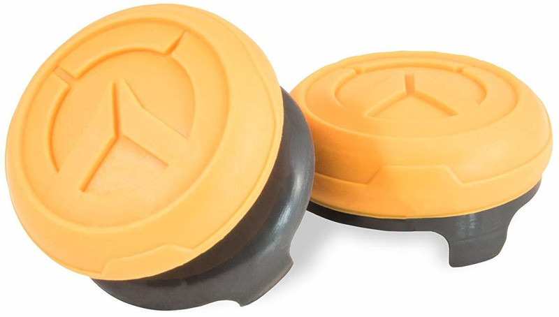 KontrolFreek FPS Freek Over Watch Thumb Grips for Playstation 4 Gaming Accessory Kit(Yellow, For PS4)
