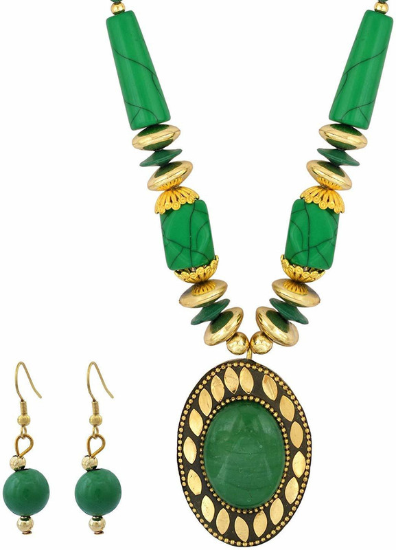 catalyst venture Mother of Pearl Jewel Set(Green)