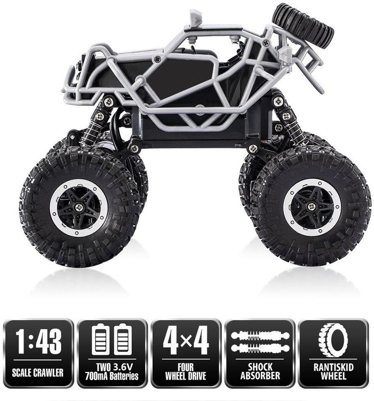 arya enterprise Remote Control Blue Rock Car For Kids ( Rechargeable ) (Blue)(Multicolor)
