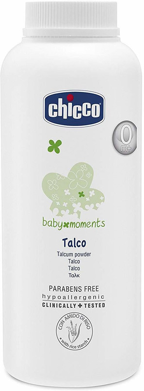 Chicco Baby Moments Talcum Powder 150g(Pack of 2)(2 x 150 g)