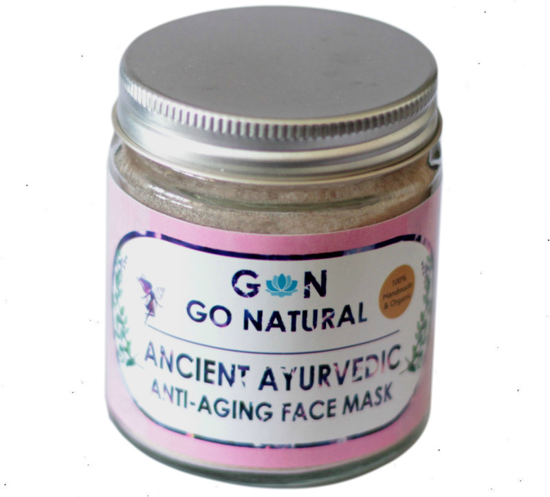 go natural gn Go Natural Ancient Ayurvedic Anti Aging Face Pack, 100G(100 g)
