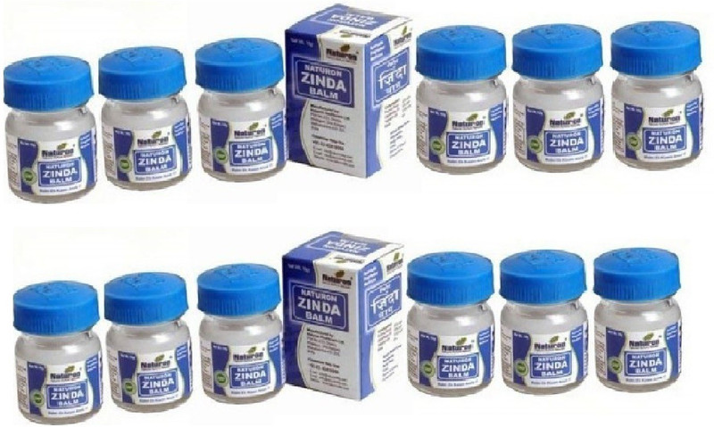 naturon Zinda Balm | 100% Safe Pain Relief Balm (Yearly Pack) Balm(120 g)