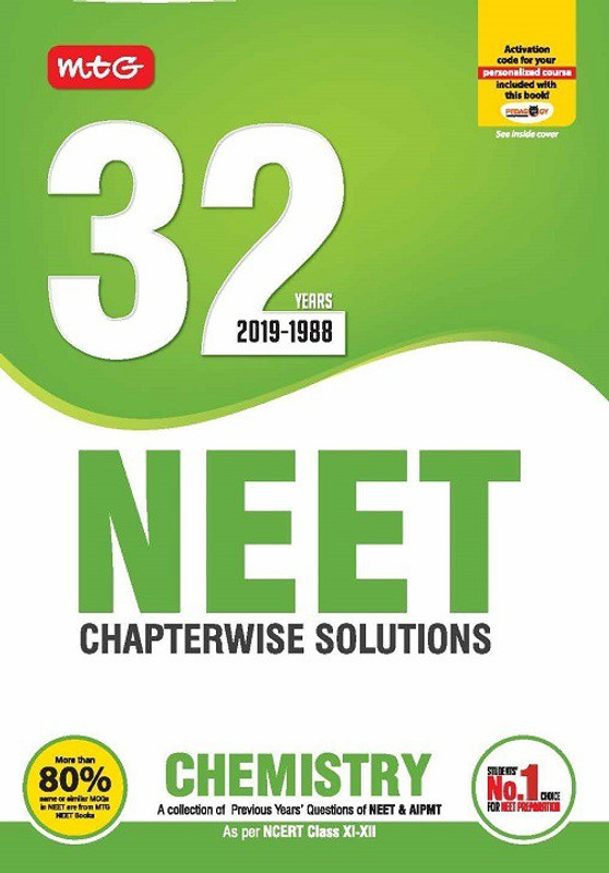 32 Years Neet-Aipmt Chapterwise Solutions - Chemistry 2019(English, Paperback, unknown)