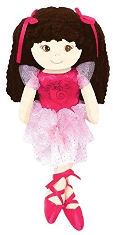 girlzndollz Jessica Sparkle Ballerina Doll Light PinkMagentaBrunette(Multicolor)