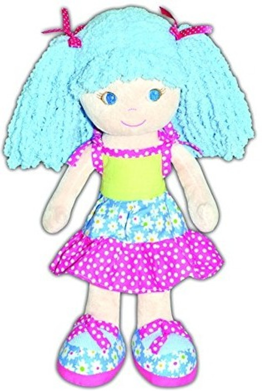 girlzndollz Sophia Floral Patchwork Baby Doll BluePink(Multicolor)