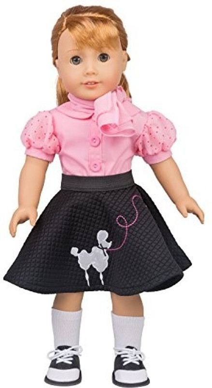 american girl doll poodle skirt