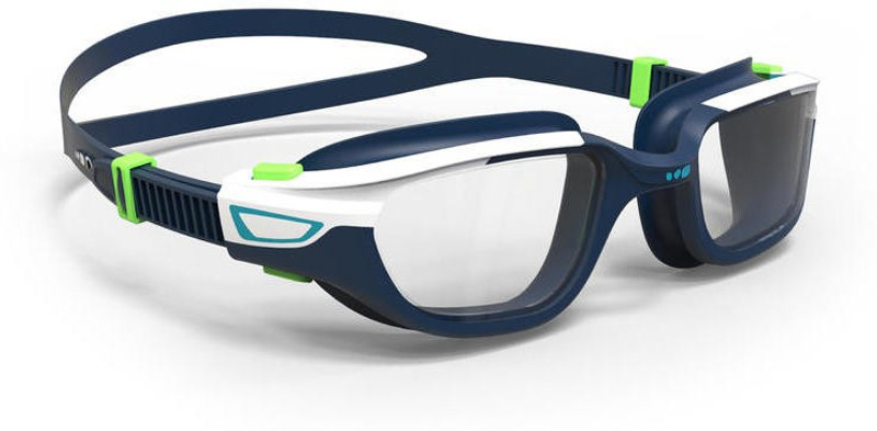 nabaji SWIMMING GOGGLES SPIRIT LARGE CLEAR LENS - BLUE GREEN Swimming Goggles(Blue)