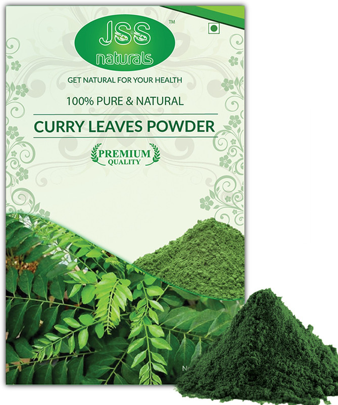 jsss naturals Curry Leaves Powder To Grow Long, Strong And Shiny Hair ( 100G)(100 g)