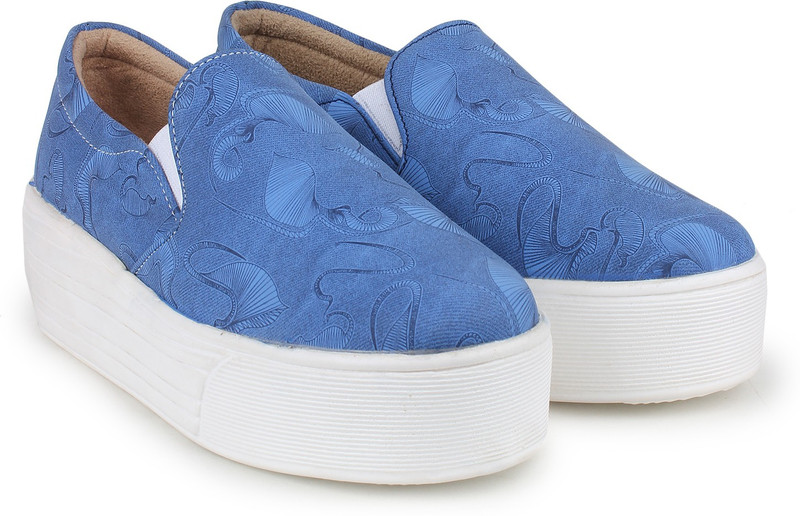 STEEMO Mocassin For Women(Blue)