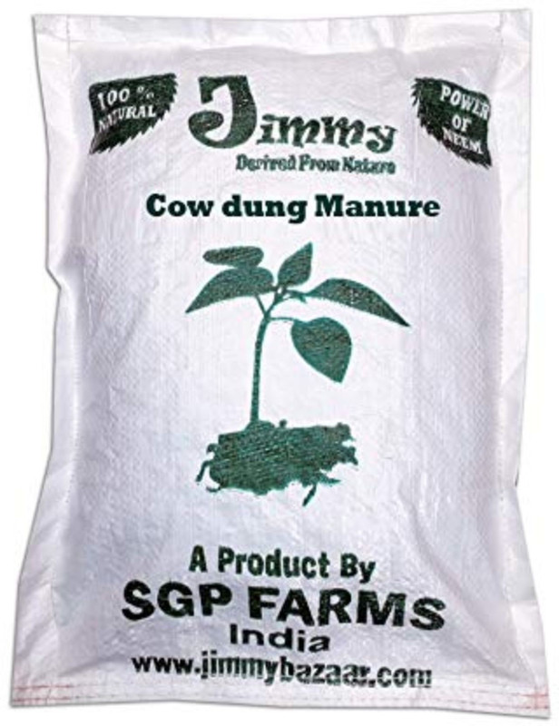 JiMMy Derived From Nature Cow Dung Manure 5 Kg Manure(5 kg, Powder)