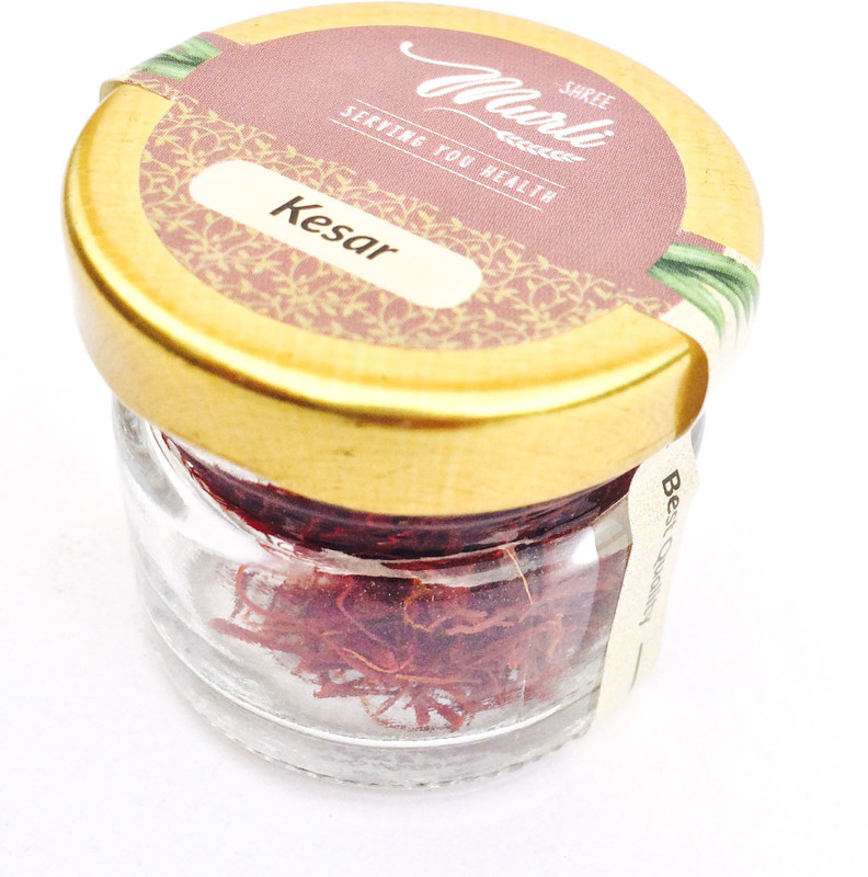 shree murli Kashmiri Saffron (Kesar) 100% Natural(1 g)