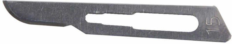 lister Surgical Blade Size 15 (Pack of 7*100=700 Blades) Surgical Scalpel(Pack of 700)