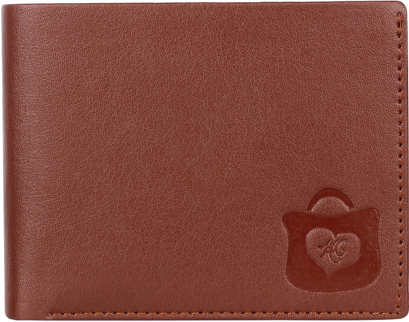 heart choice Boys Brown Artificial Leather Wallet(11 Card Slots)