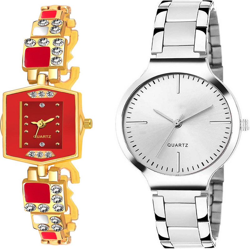 sasy New Stylish Atteractive 4603 Best Artist Studded Designer Analog Watch  - For Women